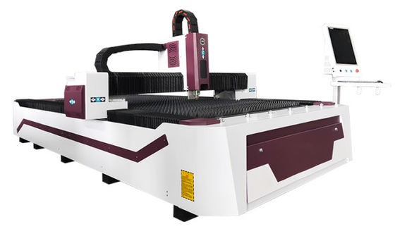 Fiber CNC Laser Plasma Cutting Machine 3Kw 380V 3 Phase 50 - 60Hz