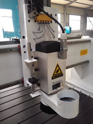 Phase 380V de l'axe 3 de refroidissement à l'air en bois des pièces 7.5Kw de machine de commande numérique par ordinateur de HQD ER32